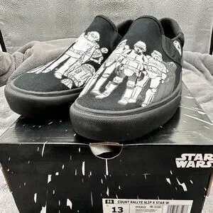 adidas | Shoes | Adidas Court Rallye Slip Ons Star Wars  display picture 1
